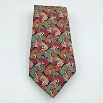 Vintage MC Escher Horseman Boxelder Tie 100% Silk Made in USA Surrealist... - €25,50 EUR