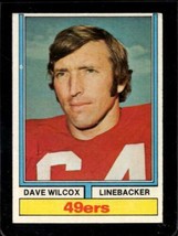 1974 Topps #190 Dave Wilcox Vgex 49ERS Hof *XR29316 - £1.92 GBP
