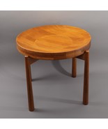 Dux Modernist Solid Teak Tray-Top Table Danish Side Table - £1,073.42 GBP