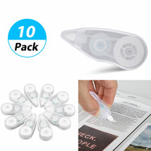 10-Pack Compact Correction Tape Office Mini White Out Paper School Kids Students - £15.97 GBP