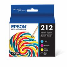 EPSON 212 Claria Ink Standard Capacity Black &amp; Color Cartridge Combo Pack (T2121 - £32.65 GBP