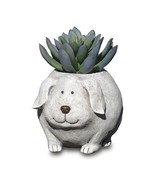 Stone Resin Mini Dog Planter - $41.01 CAD