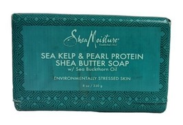 Shea Moisture Sea Kelp &amp; Pearl Protein Shea Butter Bar Soap 8 Oz. - £10.32 GBP
