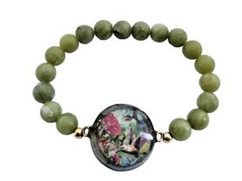 Orgone Bracelet Talisman Jade Protection LUCK Magnet Prosperity Beauty H... - $35.91