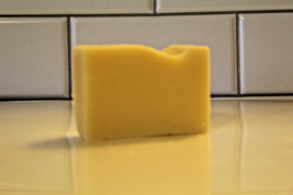 Handmade Lemon Mint Cold Processed Soap Bar -Free Shipping - £5.51 GBP