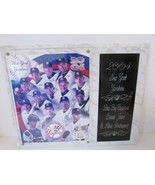NY YANKEES WALL PLAQUE 2004 CAPT DEREK JETER &amp; RODRIGUEZ W/JOE TORRE 15 ... - $17.26 CAD