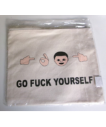 Emoji  &quot; Go F$%K yourself&quot; Pouch Los Angeles Trading company - $15.83