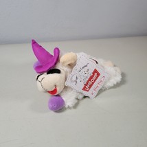 Lamb Chop Dog Toy Plush Purple Witch Hat Halloween DreamWorks New With Tags - £7.20 GBP