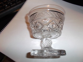 Imperial Glass Footed  Dessert Dish - £19.61 GBP