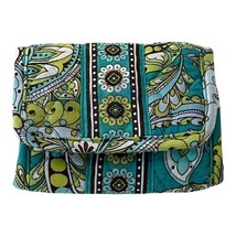Vera Bradley Quilted Tri-Fold Wallet – Blue/Green Paisley Floral Print *... - €7,78 EUR