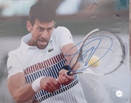 NOVAK DJOKOVIC Signed AUTOGRAPHED Auto TENNIS 8X10 PHOTO COA - £69.45 GBP