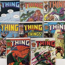 The Thing Mixed Comic lot of 8 Vintage Marvel Comics The Sphinx John Byrne - $16.14