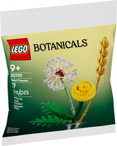 30701 Lego Botanicals 2025 Field Flowers Set Dandelion 77 Pcs NEW SEALED - €4,28 EUR