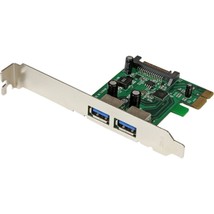 StarTech 2-Port PCI Express SuperSpeed USB 3.0 Card Adapter with UASP - £50.55 GBP