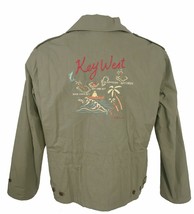 NEW VINTAGE Polo Ralph Lauren Jacket! L Tannish Olive Green  Key West Embroidery - £339.72 GBP