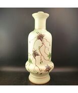 Mint Green Satin Lamp Body, Hand-Painted Ceramic, Antique and 13&quot;x5.5&quot; - $908.03 MXN