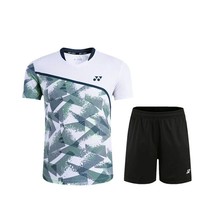New Men&#39;s Sports Top Tennis/Table Tennis Clothing Badminton T-shirt and Shorts - £27.27 GBP