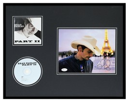 Brad Paisley Signed Framed 16x20 Part II CD &amp; Photo Display JSA - £194.62 GBP