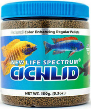 High-Density Nutrition Cichlid Food with Whole Krill &amp; Seaweeds for Enhanced Aqu - £10.85 GBP+