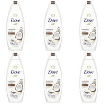 6-Dove Restoring Body Wash for Dry Skin Coconut Butter and Cocoa Butter ... - $1,520.26 MXN