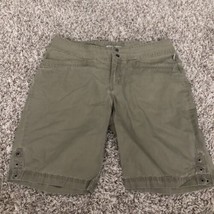 Columbia Women&#39;s Cargo shorts size 8 Button On Side Pockets Outdoor Hiking - £10.97 GBP