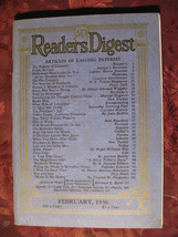 Readers Digest February 1936 Sherwood Anderson TV J. C. Furnas Edwin Teale - £7.12 GBP