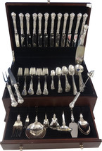 Chantilly by Gorham Sterling Silver Flatware Set For 12 Service 110 Pieces - £5,033.88 GBP