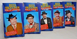 Red Skelton - A Legend of Laughter (VHS 2002 5-Tape Set) NICE! Fast Shipping!!! - £9.58 GBP