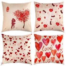 TUPARKA Valentine's Day Throw Pillow Covers 18x18 Inch 4 Pack - $4.02 TUPARKA Valentine's Day Throw Pillow Covers 18x18 Inch 4 Pack - $4.02