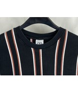 Zara Size M Women&#39;s Black Multicolor Vertical Striped Long Sleeve Sweate... - $22.07 CAD