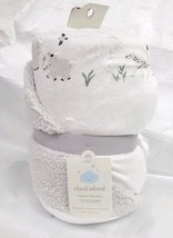 Plush Velboa Baby Blanket - Cloud Island Two by Two Animals 30" x 40" image 2