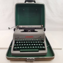 Royal Citadel Manual Typewriter 1957 Made in Canada Portable w/ Case Gre... - £176.19 GBP