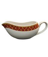 Fine Porcelain Pegasus China Gravy Boat Gold Gilding Red - €9,26 EUR