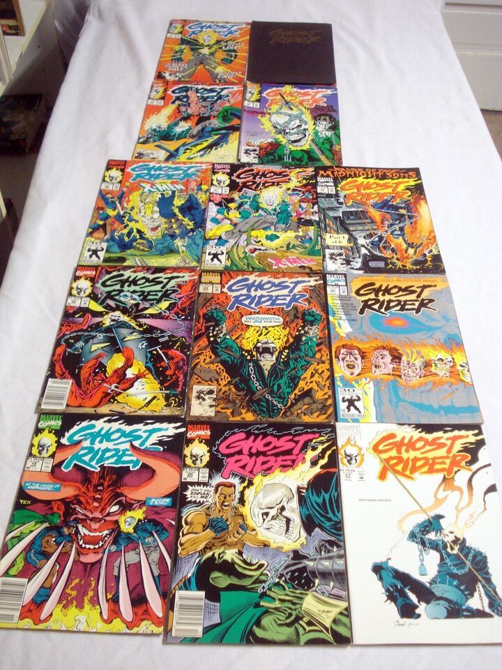 13 Ghost Rider Marvel Comics (Vol.2) Fine 19-23, 25-30, 37, 40 Fine - £8.01 GBP