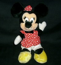 14" Walt Disney World Vintage 1980's Minnie Mouse Stuffed Animal Plush Toy Doll - $19.00