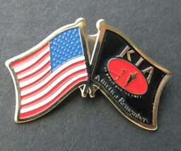 Kia America Remembers Usa Flag Combo Lapel Pin Badge 1.1 Inches - £4.35 GBP