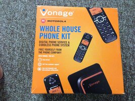 Vonage Phone Solution Adapter + Cordless Phone System, New for 2011 Vona... - €49,82 EUR