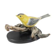E.F. Muehlmatt Hand Carved Gold Finch Bird Signed 1969 Ernest Hand Paint... - $2,815.46 MXN