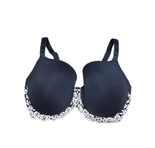 Wacoal 32G Black and Cream Embrace Lace Plunge Bra  - £27.42 GBP