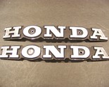 Honda CB400 Motorcycle Gas Tank Emblems OEM #413-2 R &amp; L - $35.98