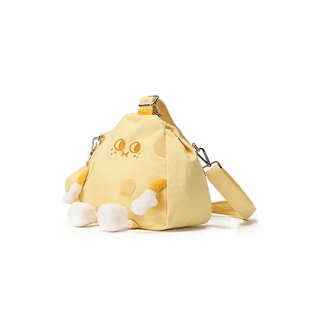 Canvas Cheese Doll Girl Shoulder Bag Korean Style Cartoon Cute Handbag C... - $20.57