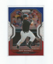 Jeff Bagwell (Houston) 2021 Panini Prizm Red,White &amp; Blue Prizm Parallel #40 - £3.99 GBP