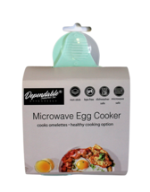 Microwave Egg Cooker for Sandwiches &amp; Omelets BPA-Free Egg Poacher - £7.76 GBP