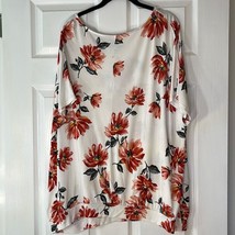 Lane Bryant Floral Soft Knit Top Size 22/24 - $22.00
