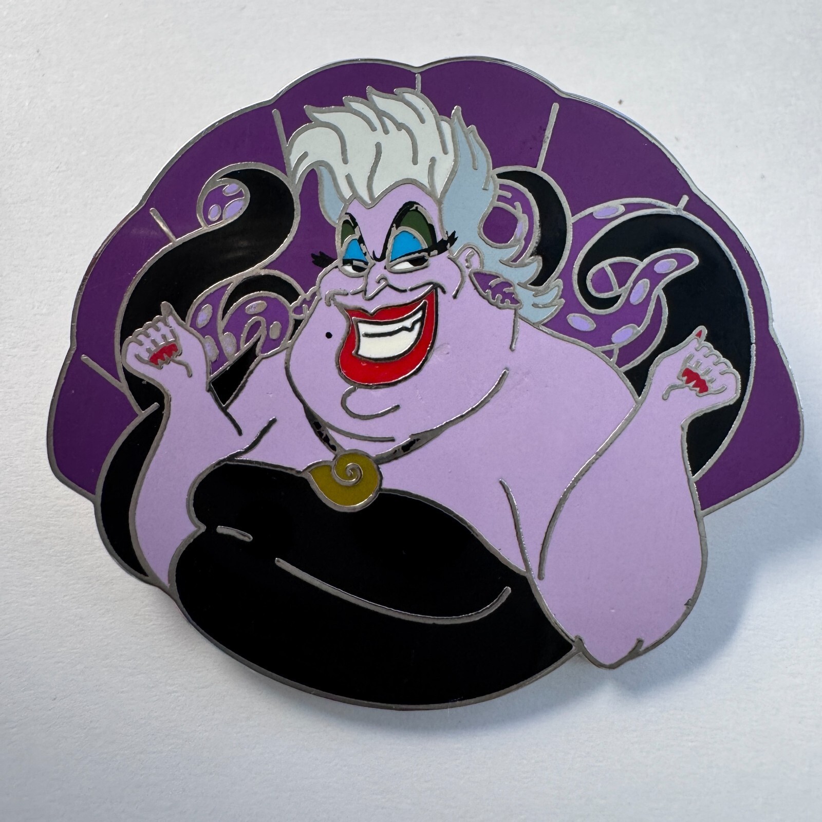 Disney The Little Mermaid Ursula Shell Villain 2015 Pin - $12.86