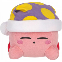 Kirby Sleep Copy Ability 6 Inch Plush Doll Pink - £21.56 GBP