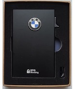 BMW 3d Logo Slim Card Minimalist Pop Up Wallet RFID Blocking With Cash Band - $54.39 CAD