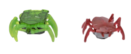 McDonald&#39;s Happy Meal Toy Hexbugs Wind-up Green Crab &amp; Pull Back Red Bea... - $4.95