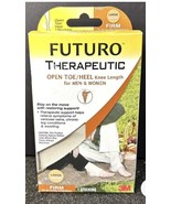 Futuro Therapeutic Support Open Toe/Heel Firm Compression Stocking, Larg... - €33,88 EUR