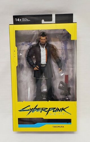 Primary image for NEW SEALED McFarlane Toys Cyberpunk 2077 Takemura Action Figure